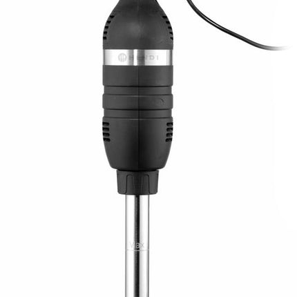 HENDI Set: Stabmixer 350 mit variabler Geschwindigkeit + Schneebesen + Halterung zur Wandmontage – Kitchen Line – Schwarz – 230 V / 350 W – 110 × 324 × 816 mm – weitere Produktansi