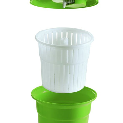 HENDI Salatschleuder – 12 l – Grün – Ø 335 × H 430 mm – weitere Produktansicht