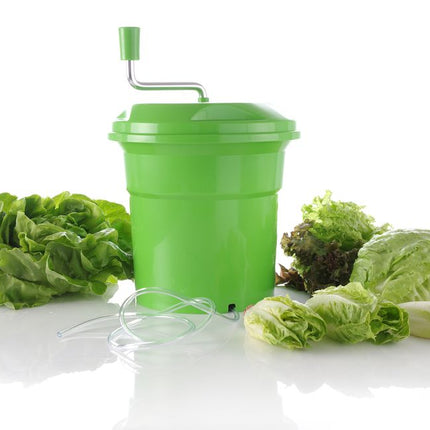 HENDI Salatschleuder – 12 l – Grün – Ø 335 × H 430 mm – weitere Produktansicht