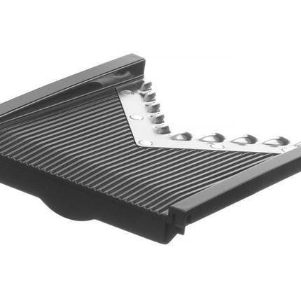 HENDI Mandoline V-förmig – Schwarz – 130 × 335 × 75 mm – weitere Produktansicht