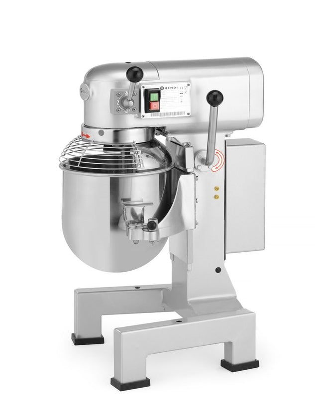 HENDI Planetenrührer – Kitchen Line – 20 l – 230 V / 1100 W – 496 × 570 × 880 mm – Produktansicht