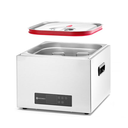HENDI Sous-Vide-Gerät GN 2 / 3 – 13 l – 230 V / 400 W – 343 × 395 × 255 mm – weitere Produktansicht
