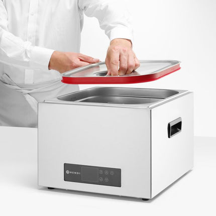 HENDI Sous-Vide-Gerät GN 2 / 3 – 13 l – 230 V / 400 W – 343 × 395 × 255 mm – weitere Produktansicht