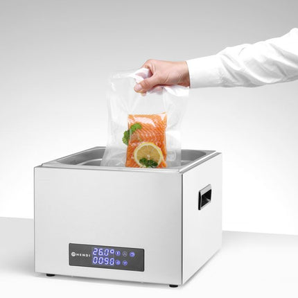 HENDI Sous-Vide-Gerät GN 2 / 3 – 13 l – 230 V / 400 W – 343 × 395 × 255 mm – weitere Produktansicht