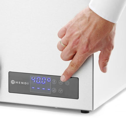 HENDI Sous-Vide-Gerät GN 1 / 1 – 20 l – 230 V / 600 W – 350 × 680 × 275 mm – weitere Produktansicht
