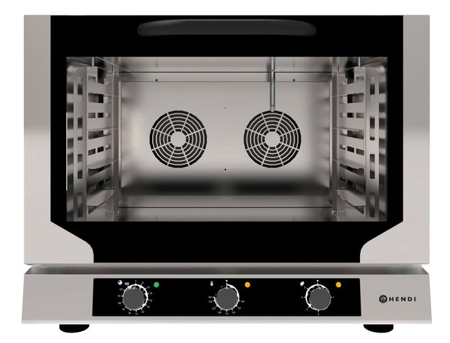 HENDI Heißluftofen mit Beschwadung – Evolution – 400 V / 6400 W – 783 × 755 × 634 mm – Produktansicht