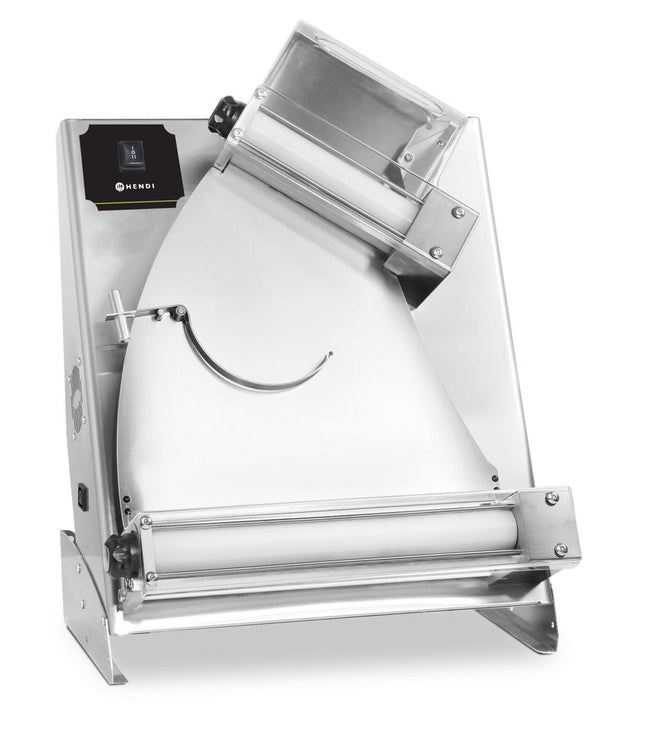 HENDI Teigausrollmaschine 400 – elektrisch – 230 V / 250 W – 585 × 435 × 790 mm – Produktansicht