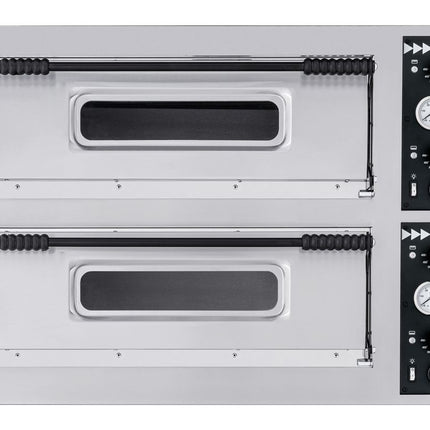HENDI Pizzaofen BASIC XL 44 – 400 V / 12000 W – 1000 × 955 × H 745 mm – Produktansicht