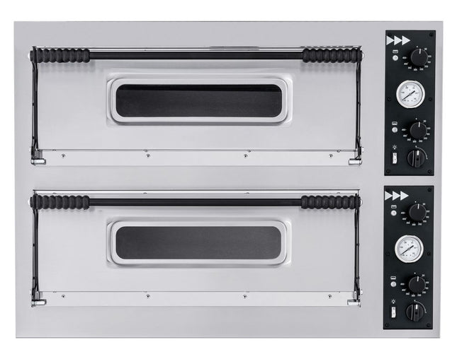 HENDI Pizzaofen BASIC XL 44 – 400 V / 12000 W – 1000 × 955 × H 745 mm – Produktansicht