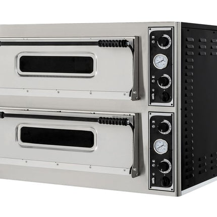 HENDI Pizzaofen BASIC XL 44 – 400 V / 12000 W – 1000 × 955 × H 745 mm – Weitere Produktansicht