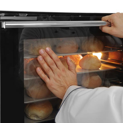 HENDI Heißluftofen mit Beschwadung H90S – 230 V / 2670 W – 595 × 595 × 570 mm – Detailansicht