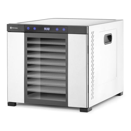 HENDI Dörrgerät Profi Line – Profi Line – 10 Bleche – 230 V / 1000 W – 430 × 550 × 416 mm – weitere Produktansicht