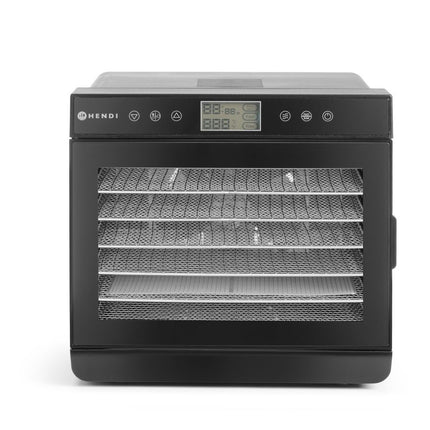 HENDI Dörrautomat Kitchen Line – Kitchen Line – 7 Bleche – 230 V / 500 W – 347 × 505 × 320 mm – Produktansicht