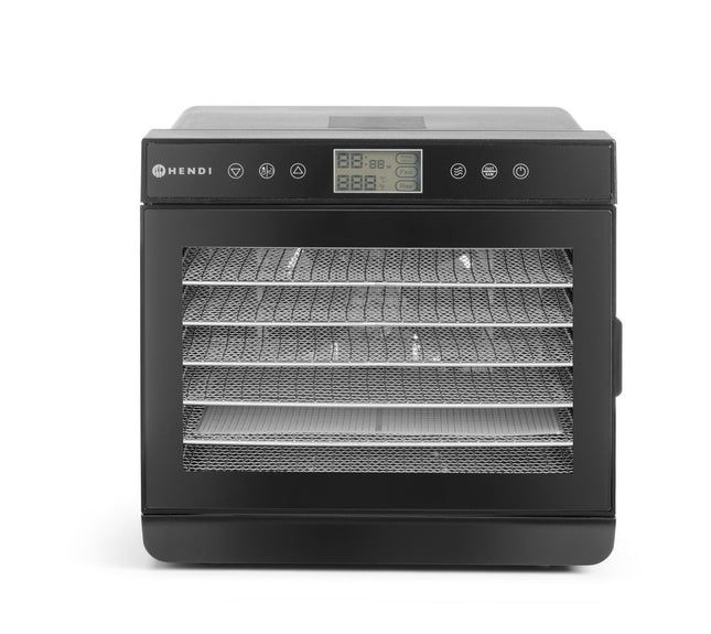 HENDI Dörrautomat Kitchen Line – Kitchen Line – 7 Bleche – 230 V / 500 W – 347 × 505 × 320 mm – Produktansicht