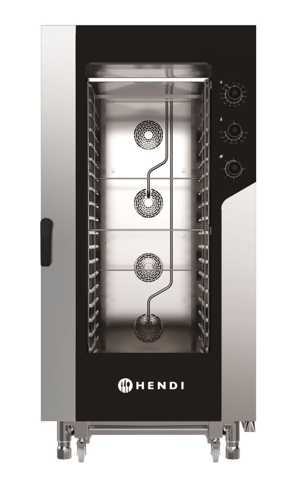 HENDI Konvektionsdampfgarer CONTROL 20x GN1/1 – Produktansicht – Artikel 229590