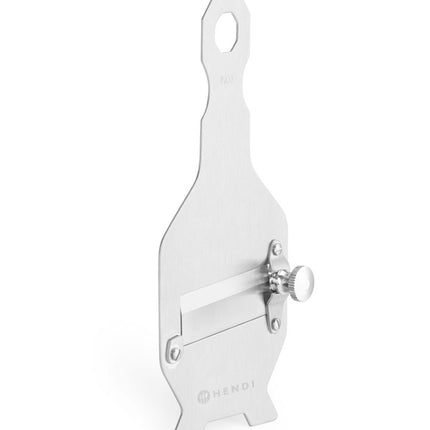 HENDI Trüffelhobel – Silber – 175 × 83 mm – weitere Produktansicht