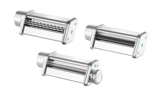 HENDI Nudelaufsätze für Blackbolt Mixer – 3er-Set – 220 × 51 × H 88 mm  – Produktansicht