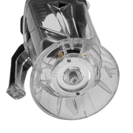 HENDI Mixer mit Schallschutzhaube – 2.5 l – Schwarz – 230 V / 1680 W – 250 × 300 × 540 mm – Detailansicht