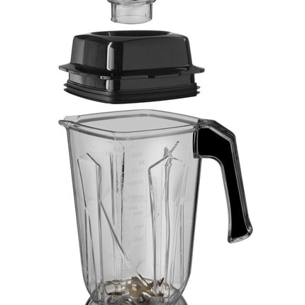HENDI Mixer mit Schallschutzhaube – 2.5 l – Schwarz – 230 V / 1680 W – 250 × 300 × 540 mm – weitere Produktansicht
