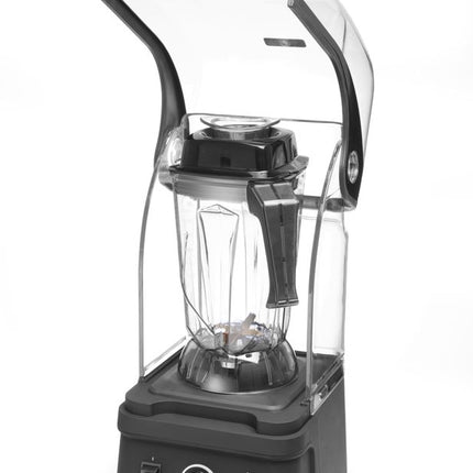 HENDI Mixer mit Schallschutzhaube – 2.5 l – Schwarz – 230 V / 1680 W – 250 × 300 × 540 mm – weitere Produktansicht