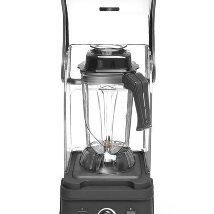HENDI Mixer mit Schallschutzhaube – 2.5 l – Schwarz – 230 V / 1680 W – 250 × 300 × 540 mm – weitere Produktansicht