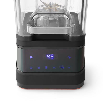 HENDI Digitaler Standmixer mit Schallgehäuse – 2.5 l – Schwarz – 230 V / 1680 W – 250 × 300 × 546 mm – Detailansicht
