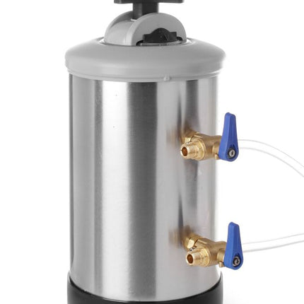 HENDI Wasserenthärter – Filterkapazität: (20°dH / 30°dH / 40°dH) 1200 / 1000 / 900 – 8 l – Ø 185 × H 400 mm – Produktansicht