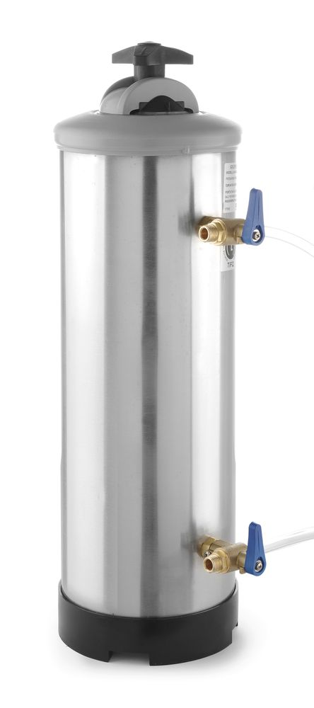 HENDI Wasserenthärter – Filterkapazität: (20°dH / 30°dH / 40°dH) 3360 / 2240 / 1680 – 16 l – Ø 185 × H 600 mm – Produktansicht