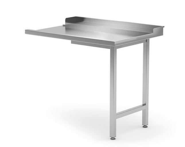 HENDI Entladetisch für Geschirrspüler – rechte Seite – 1000 × 700 × 850 mm – Produktansicht