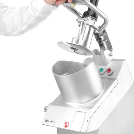 HENDI Profi-Gemüseschneider – 230 V / 750 W – 574 × 250 × 472 mm – weitere Produktansicht