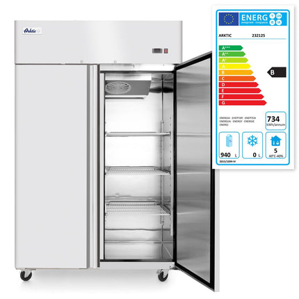 Arktic Kühlschrank – zweitürig Profi Line 1240 L – Profi Line – 940 l – 230 V / 350 W – 800 × 1314 × 2065 mm – weitere Produktansicht