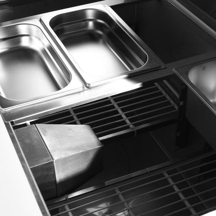 Arktic Saladette – zweitürig 300 l – 169 l – 230 V / 310 W – 700 × 915 × 875 mm – weitere Produktansicht