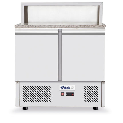 Arktic Pizzatisch – zweitürig 300 L – 169 l – 230 V / 310 W – 700 × 900 × 1082 mm – Produktansicht