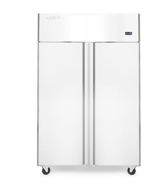 Arktic Kühlschrank zweitürig 900 L – Profi Line – 620 l – 230 V / 450 W – 745 × 1200 × H 1945 mm – Produktansicht