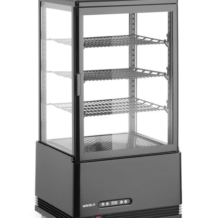 Arktic Aufsatz-Kühlvitrine 68 Liter – Schwarz – 230 V / 170 W – 397 × 444 × 875 mm – weitere Produktansicht