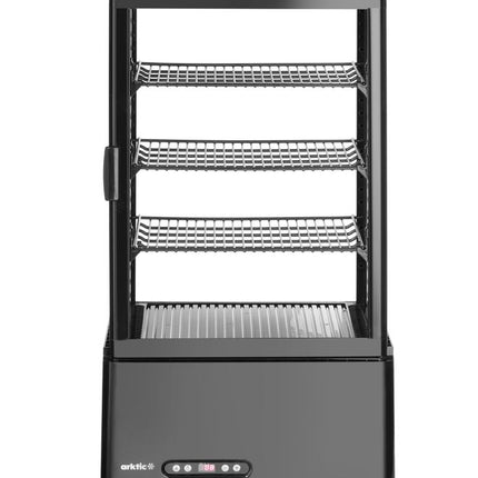 Arktic Aufsatz-Kühlvitrine 68 Liter – Schwarz – 230 V / 170 W – 397 × 444 × 875 mm – Produktansicht