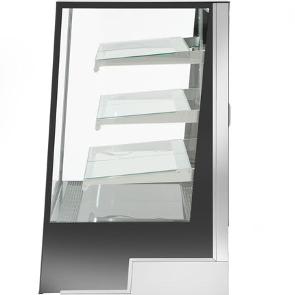 Arktic Kühlvitrine mit 3 geneigten Regalen – 230 V / 480 W – 833 × 650 × 1460 mm – weitere Produktansicht