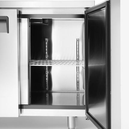 Arktic Kühltisch – zweitürig Kitchen Line 220 L – Kitchen Line – 166 l – 230 V / 270 W – 600 × 1200 × 840 mm – weitere Produktansicht