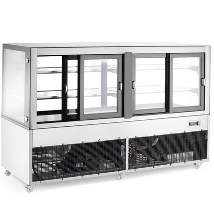Arktic Kühlvitrine mit 2 Regalen – 230 V / 500 W – 677 × 1824 × 1230 mm – weitere Produktansicht