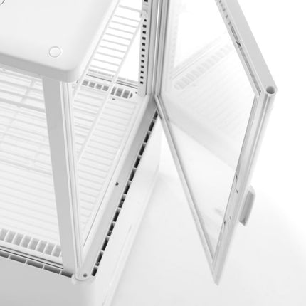 Arktic Aufsatz-Kühlvitrine 58 Liter – Weiß – 230 V / 170 W – 406 × 452 × 830 mm – Detailansicht