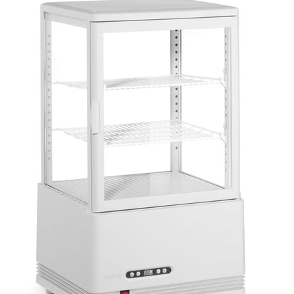 Arktic Aufsatz-Kühlvitrine 58 Liter – Weiß – 230 V / 170 W – 406 × 452 × 830 mm – weitere Produktansicht