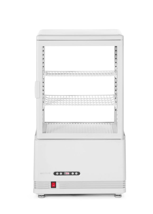 Arktic Aufsatz-Kühlvitrine 58 Liter – Weiß – 230 V / 170 W – 406 × 452 × 830 mm – Produktansicht