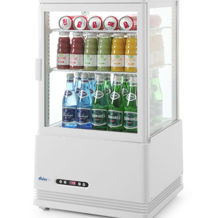 Arktic Aufsatz-Kühlvitrine 58 Liter – Weiß – 230 V / 170 W – 406 × 452 × 830 mm – weitere Produktansicht