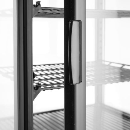 Arktic Aufsatz-Kühlvitrine 68 Liter – Schwarz – 230 V / 170 W – 397 × 444 × 875 mm – weitere Produktansicht