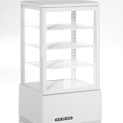Arktic Aufsatz-Kühlvitrine 68 Liter – weiß – 230 V / 170 W – 397 × 444 × 875 mm – weitere Produktansicht