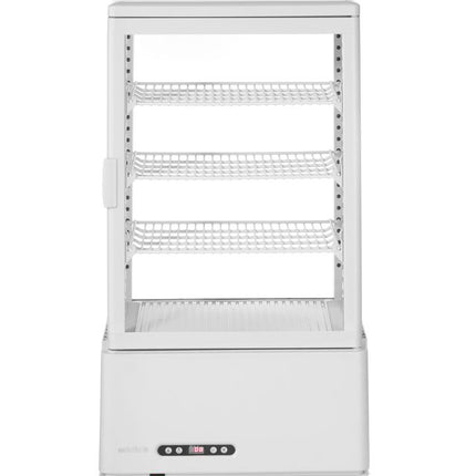 Arktic Aufsatz-Kühlvitrine 68 Liter – weiß – 230 V / 170 W – 397 × 444 × 875 mm – Produktansicht