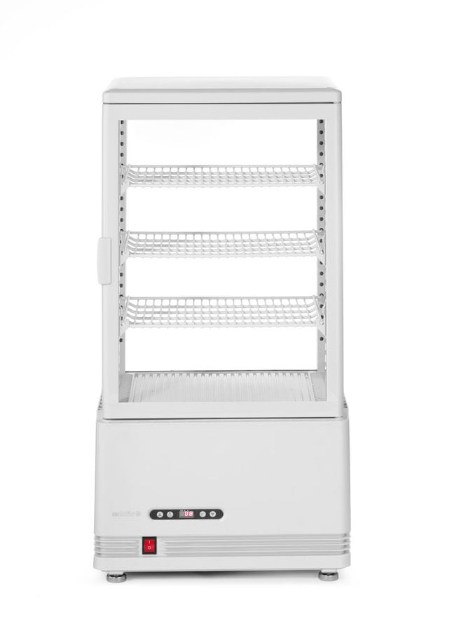 Arktic Aufsatz-Kühlvitrine 68 Liter – weiß – 230 V / 170 W – 397 × 444 × 875 mm – Produktansicht