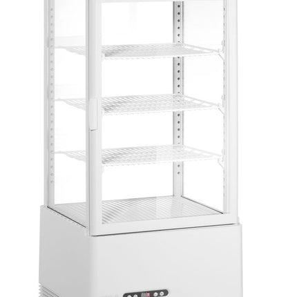 Arktic Aufsatz-Kühlvitrine 78 Liter – Weiß – 230 V / 170 W – 397 × 444 × 940 mm – weitere Produktansicht