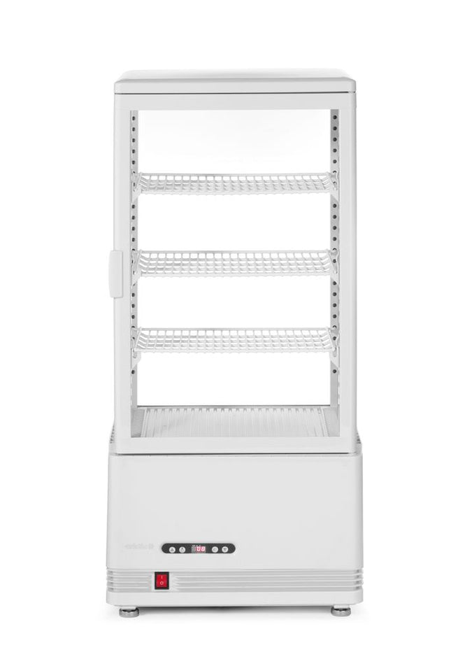 Arktic Aufsatz-Kühlvitrine 78 Liter – Weiß – 230 V / 170 W – 397 × 444 × 940 mm – Produktansicht