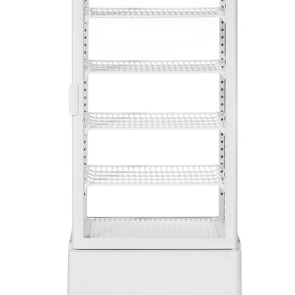 Arktic Aufsatz-Kühlvitrine 98 Liter – weiß – 230 V / 210 W – 397 × 444 × 1100 mm – Produktansicht